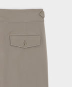 Italian Gabardine Single Belt Gurkha Trouser