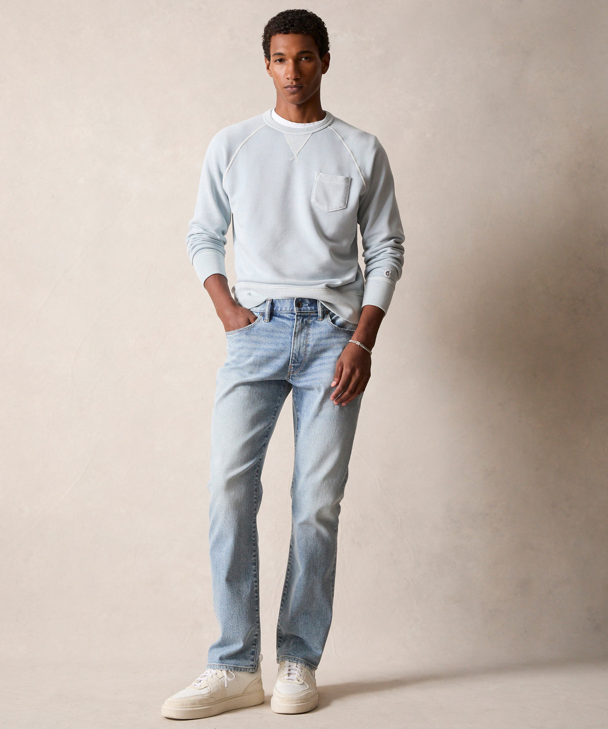 Straight Fit Stretch Jean