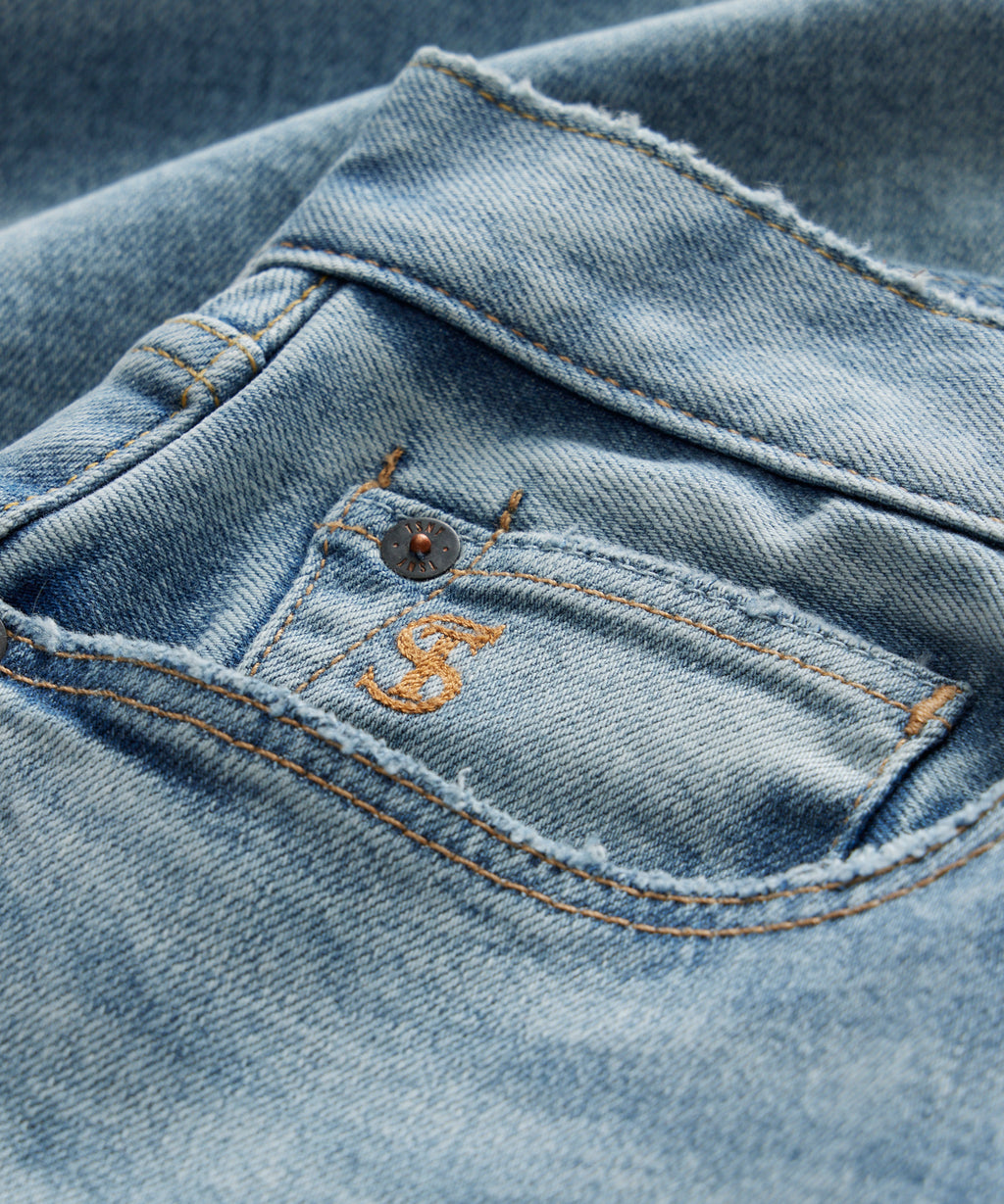 Straight Fit Stretch Jean