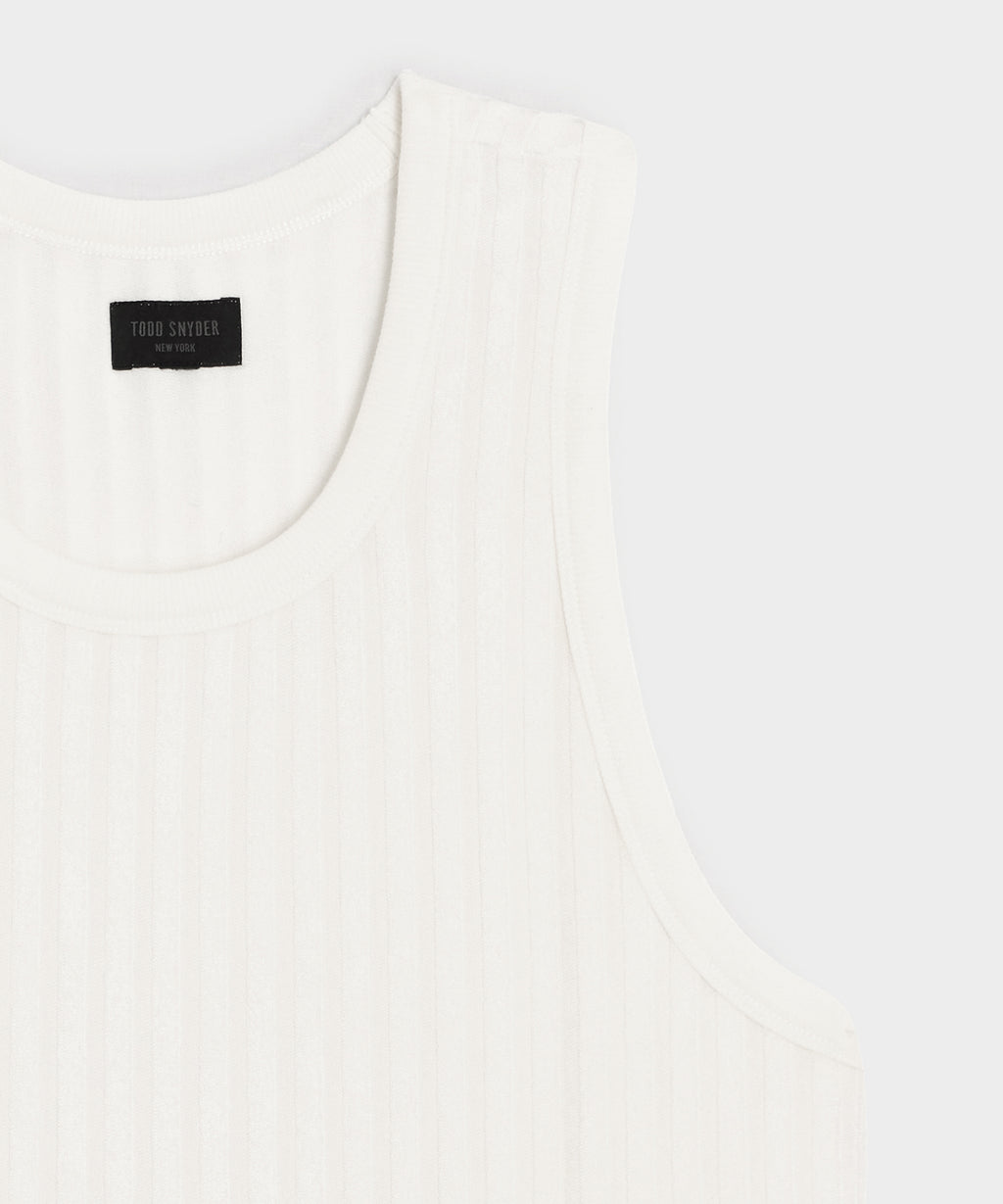 Ribbed Terry Tank