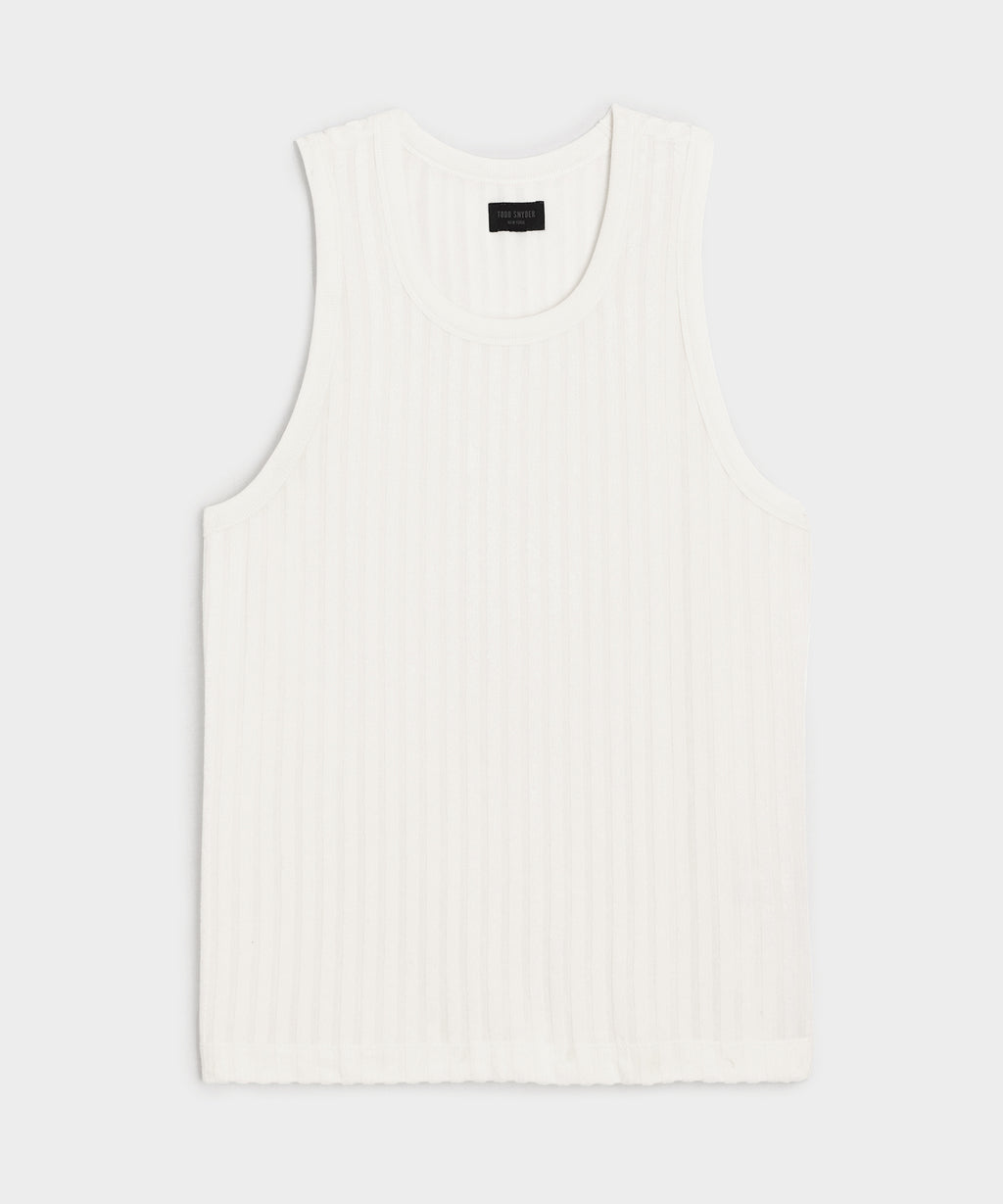 Ribbed Terry Tank