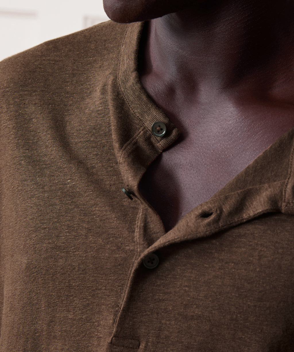 Linen Henley