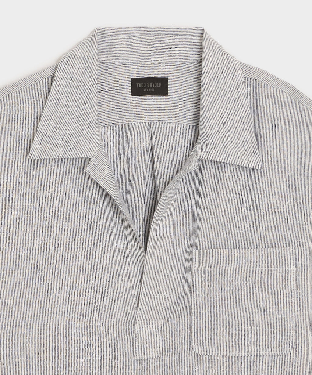 Linen Popover Shirt