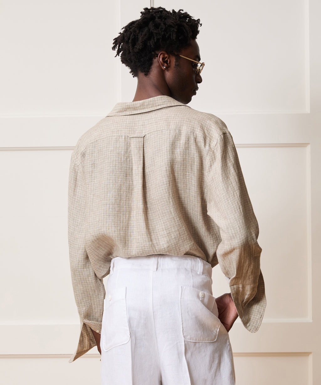 Linen Popover Shirt