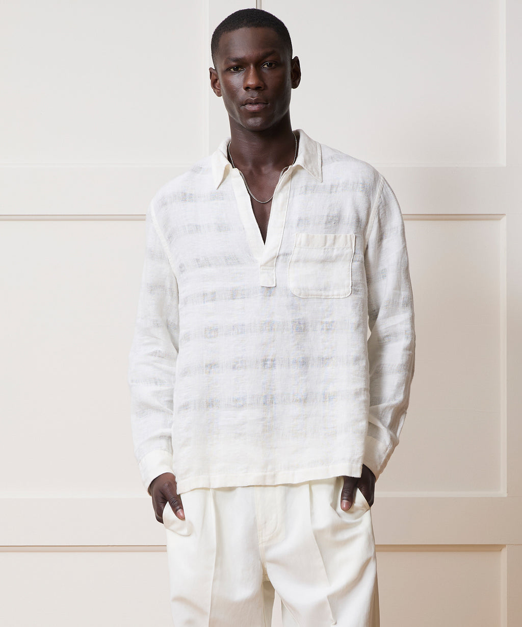 Linen Popover Shirt