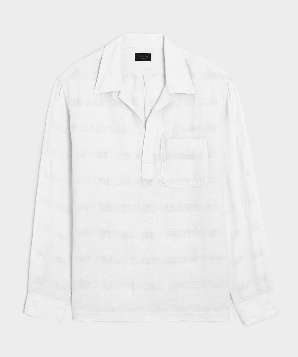 Linen Popover Shirt