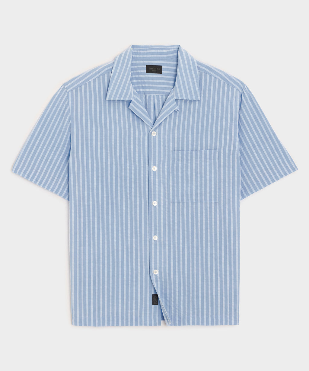 Seersucker Capri Shirt