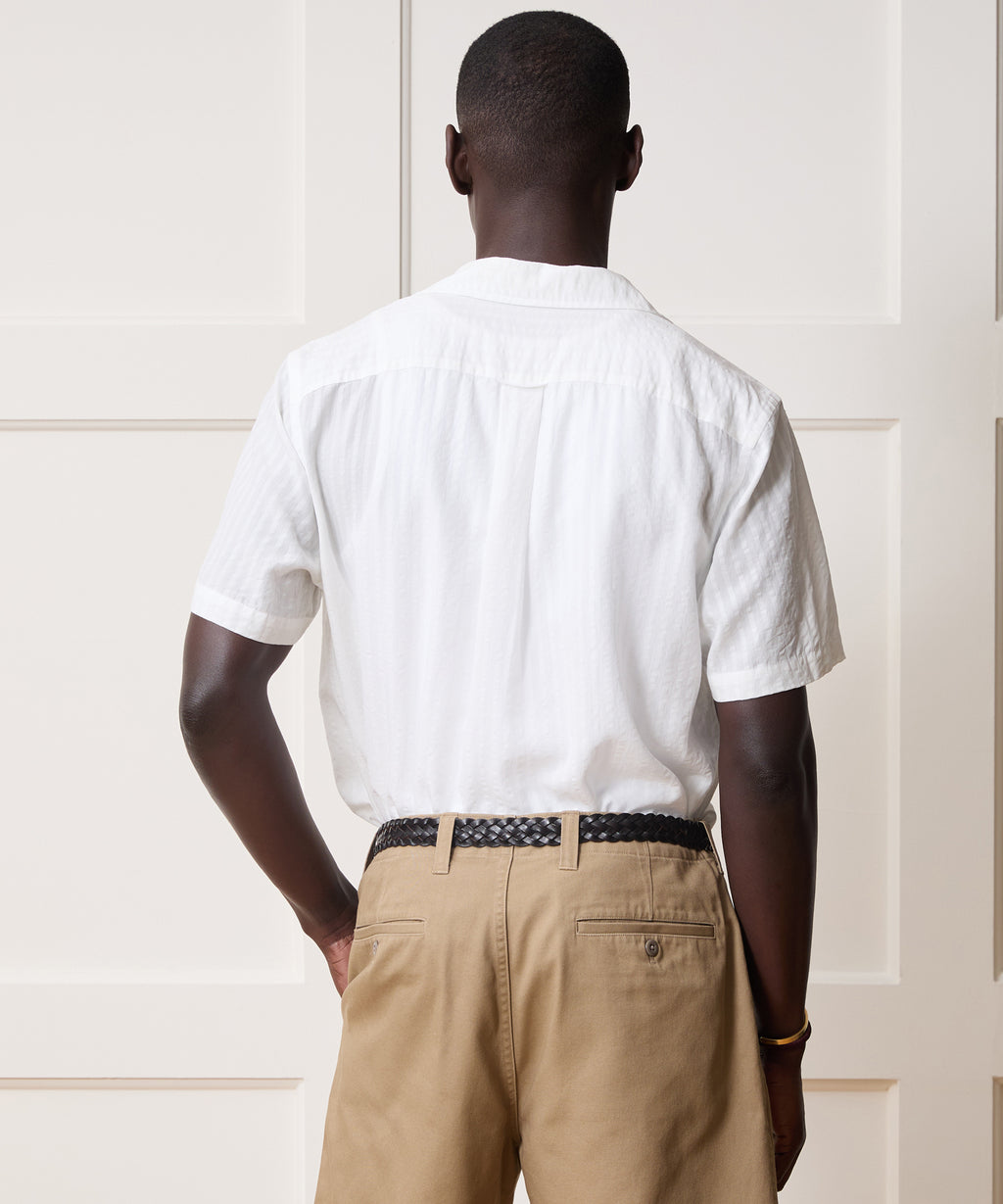 Seersucker Capri Shirt