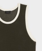 Tipped Luxe Mesh Tank