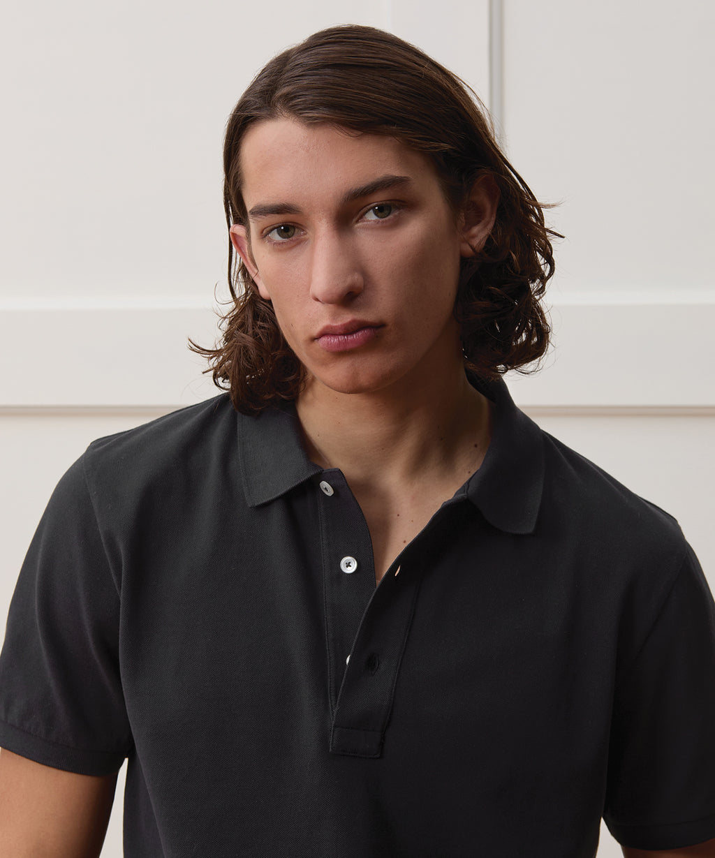 Cotton Pique Polo