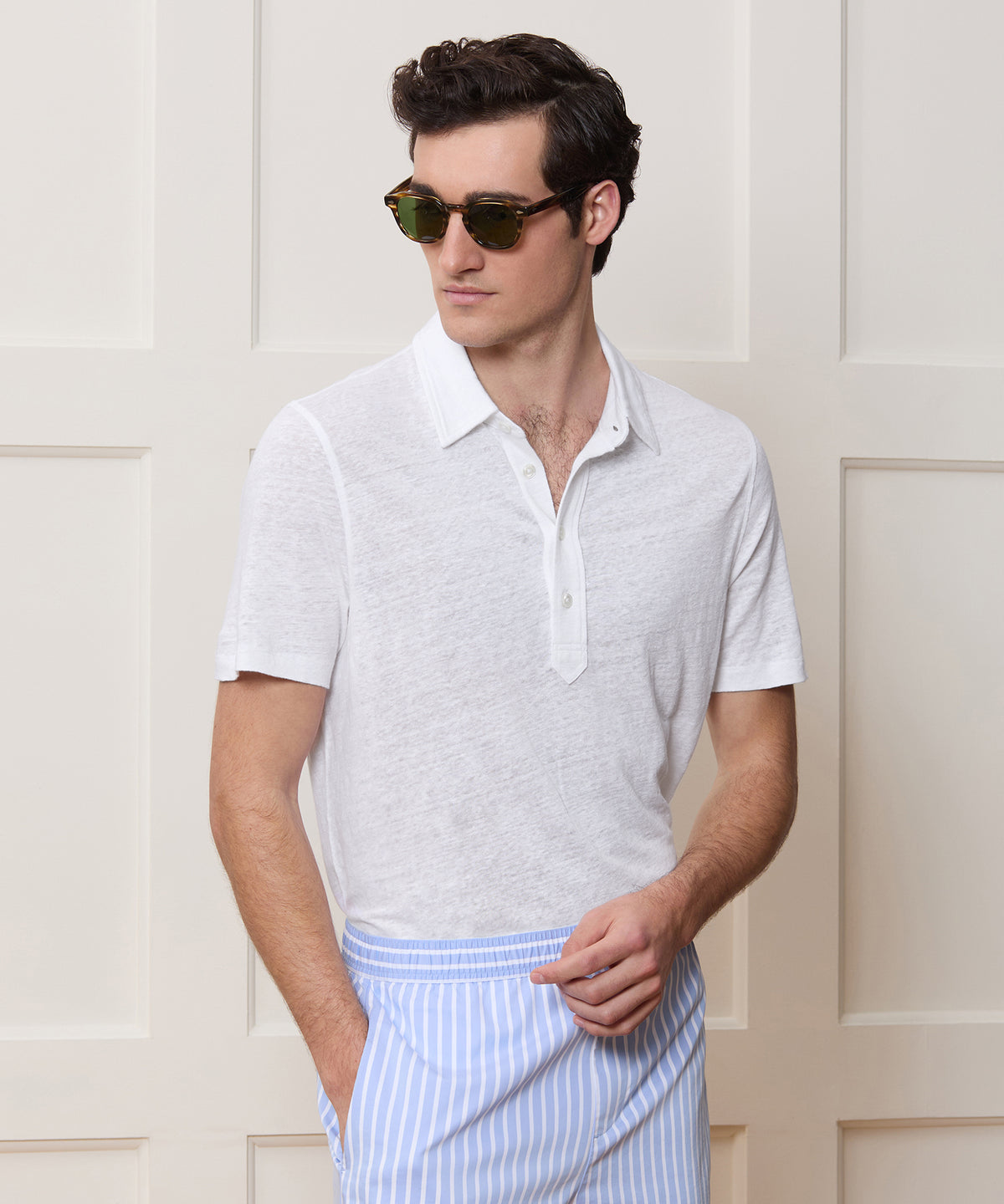 Linen Polo