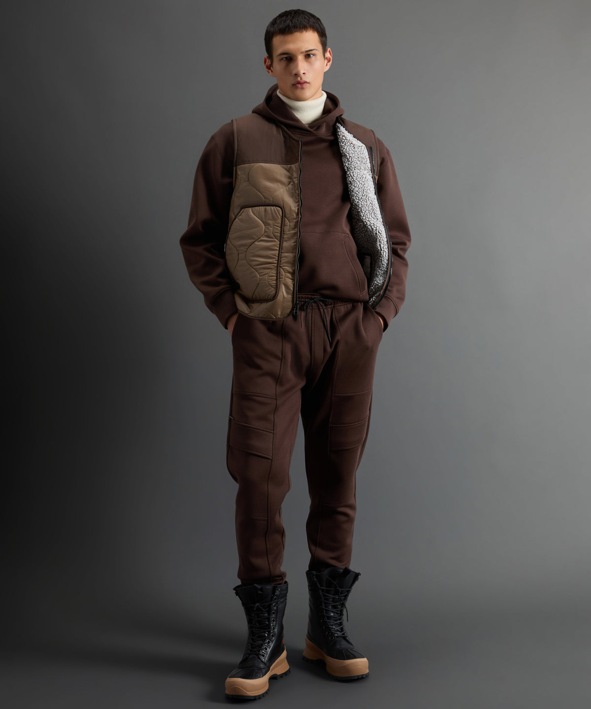 Todd Snyder X Woolrich Luxe Tech Hoodie