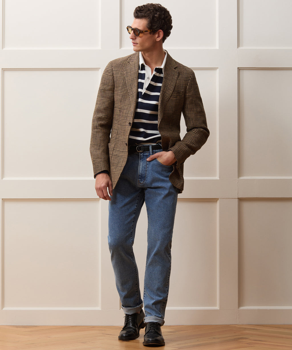 Italian Glen Plaid Sport Coat