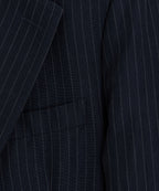 Italian Cotton-Linen Pinstripe Sutton Jacket