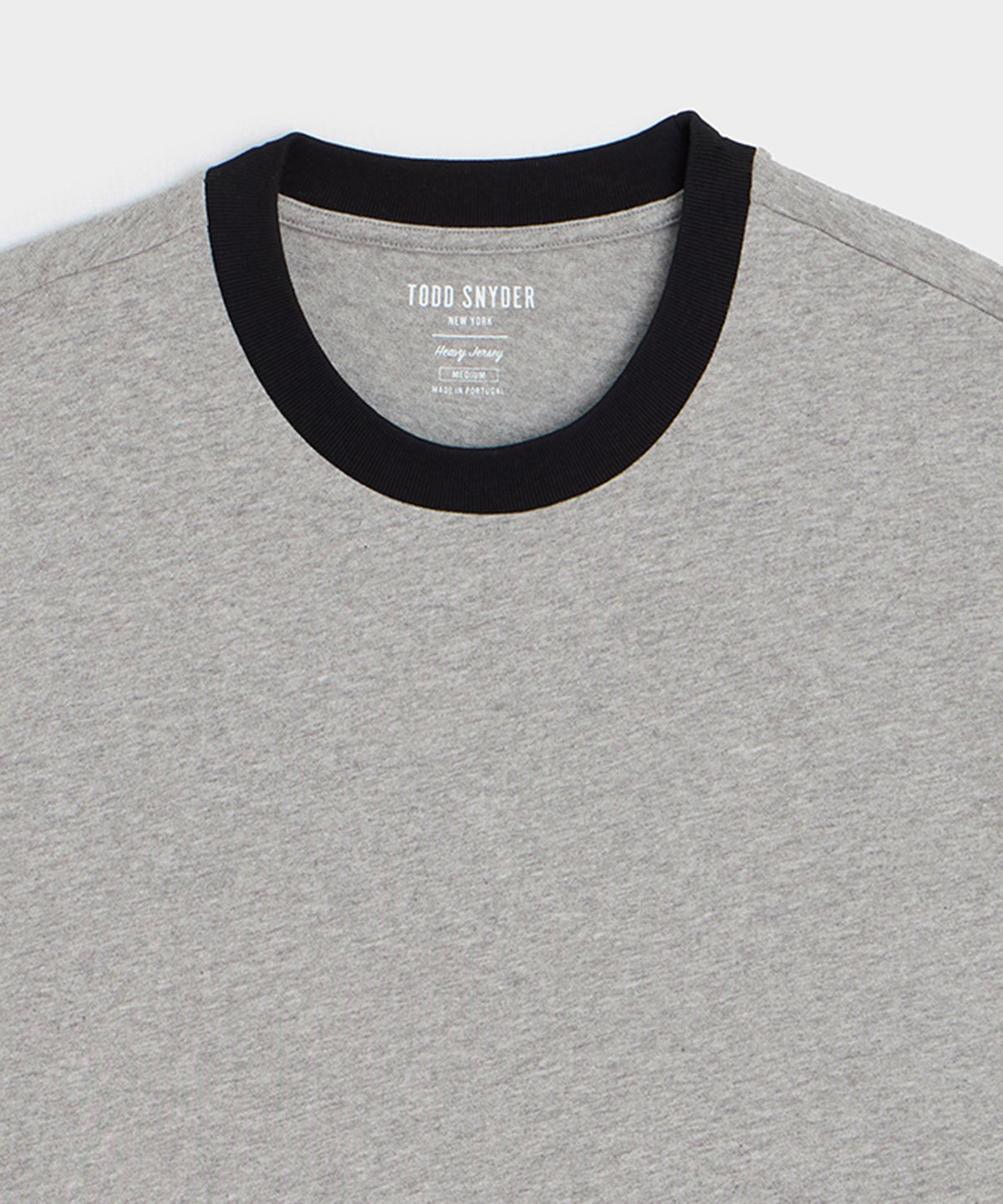 Boxy Jersey Ringer Tee