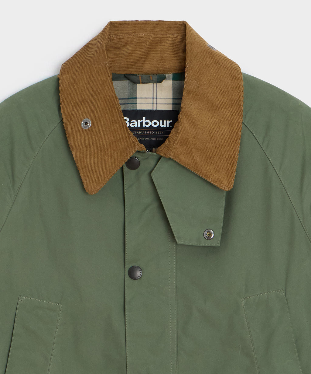 The Barbour Bedale Jacket in Moss.