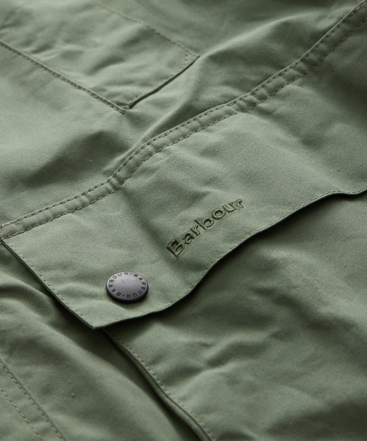 The Barbour Bedale Jacket in Moss.