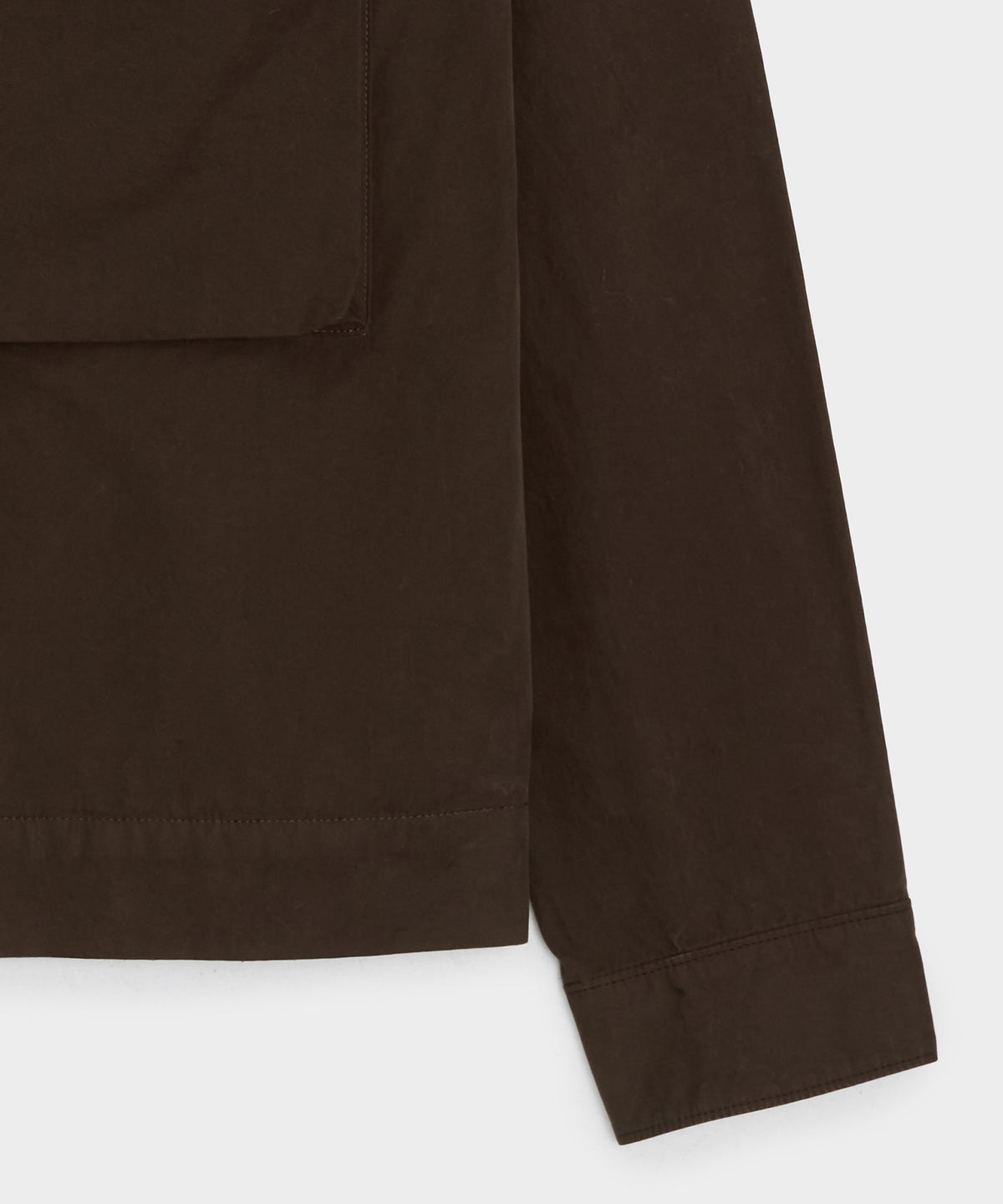Garment-Dyed Poplin Jacket