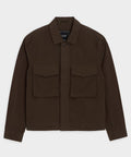Garment-Dyed Poplin Jacket