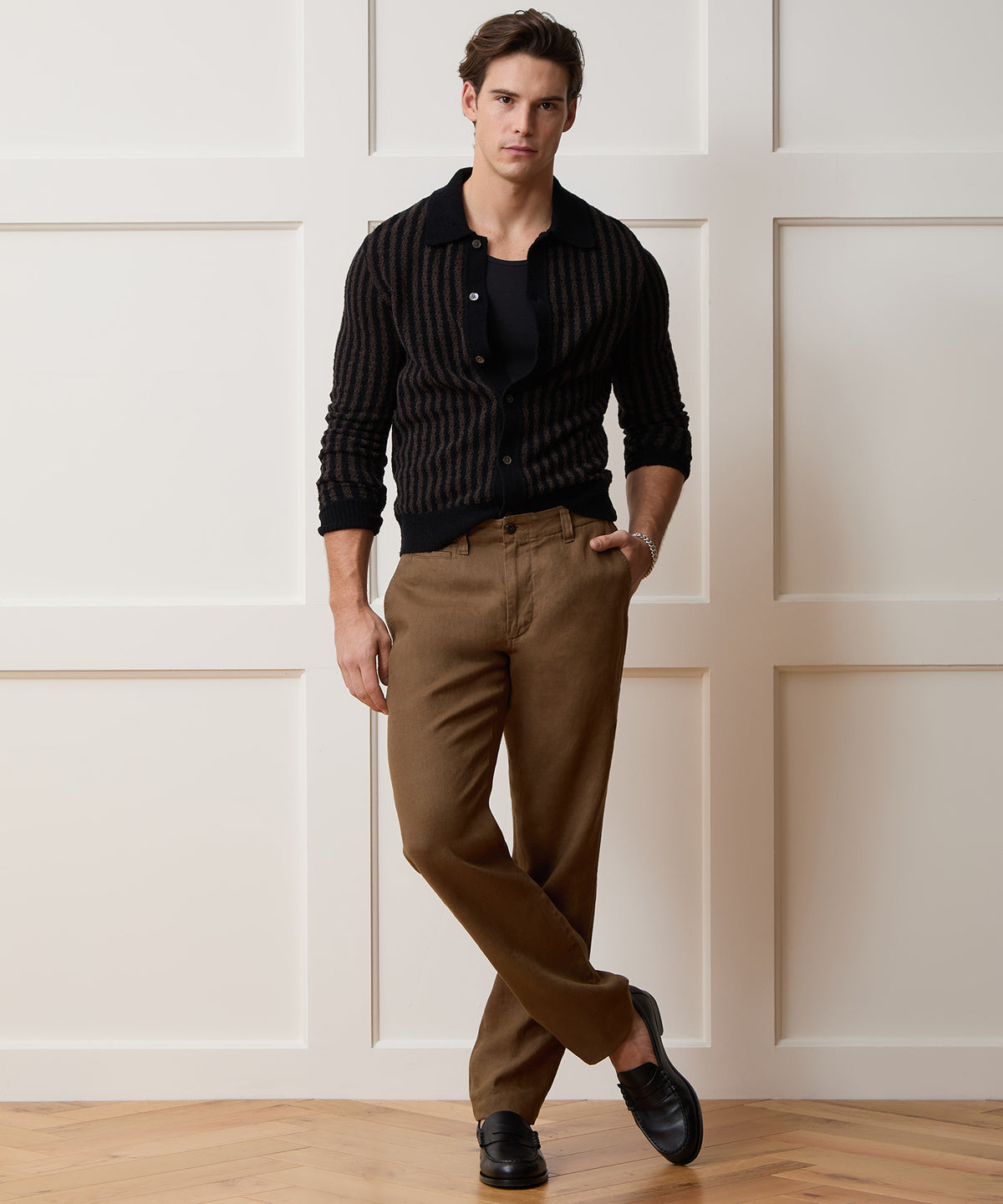 Straight Fit Linen Favorite Pant
