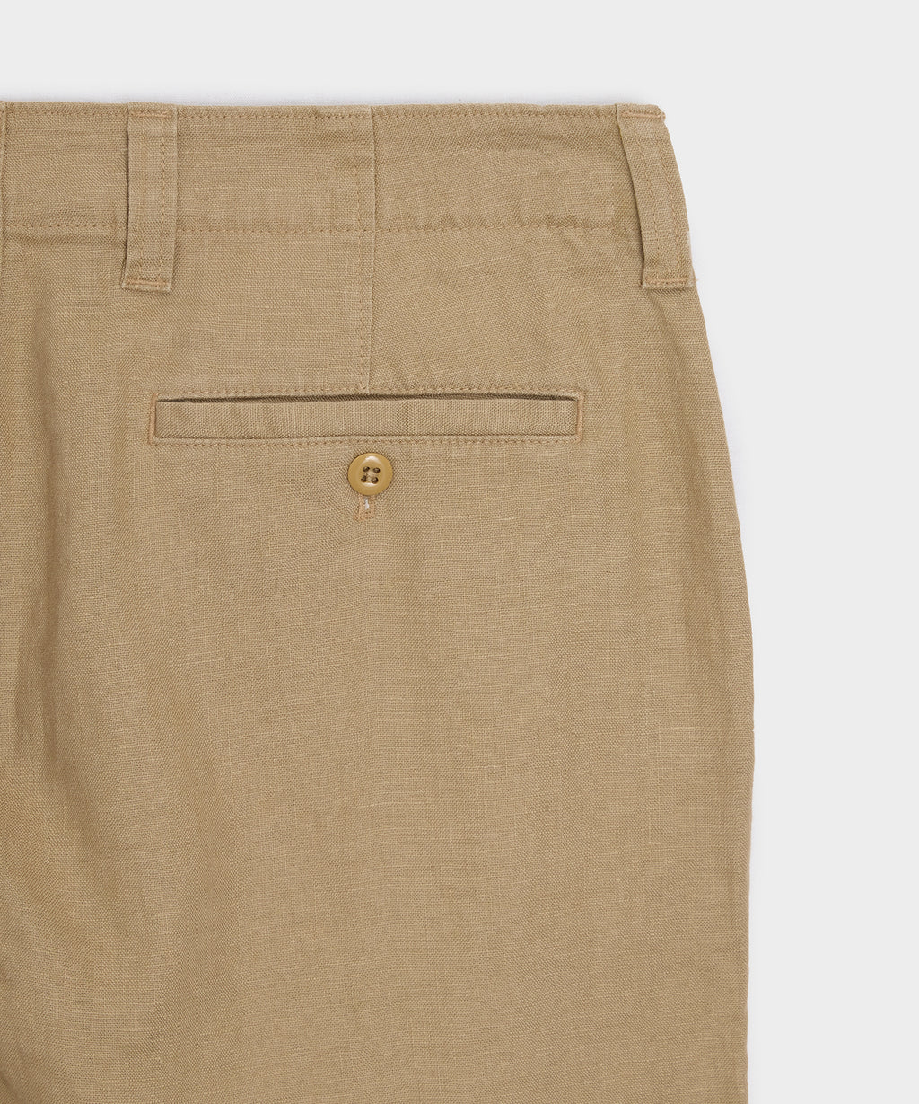 Straight Fit Linen Favorite Pant