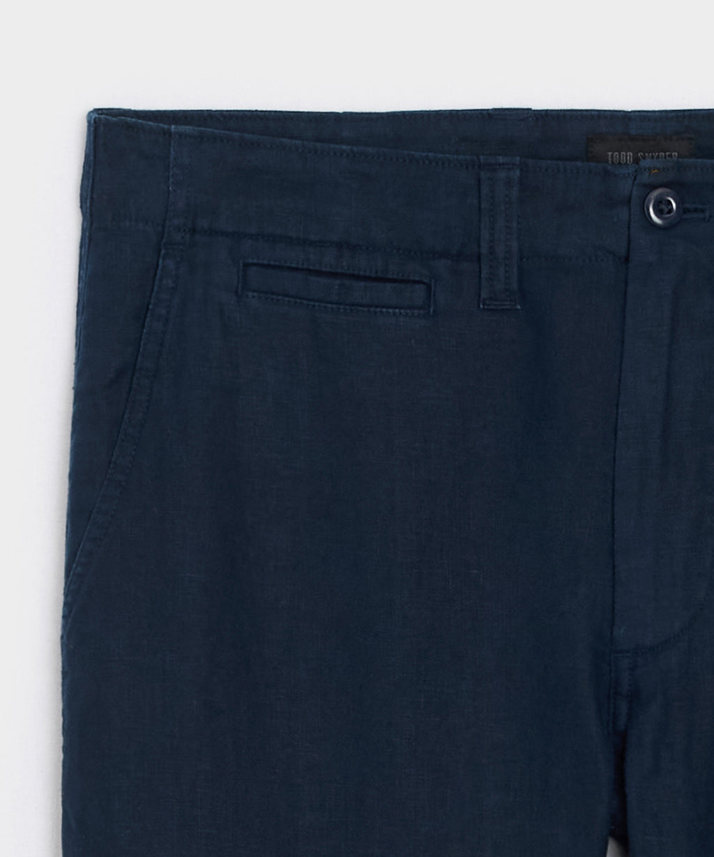 Straight Fit Linen Favorite Pant
