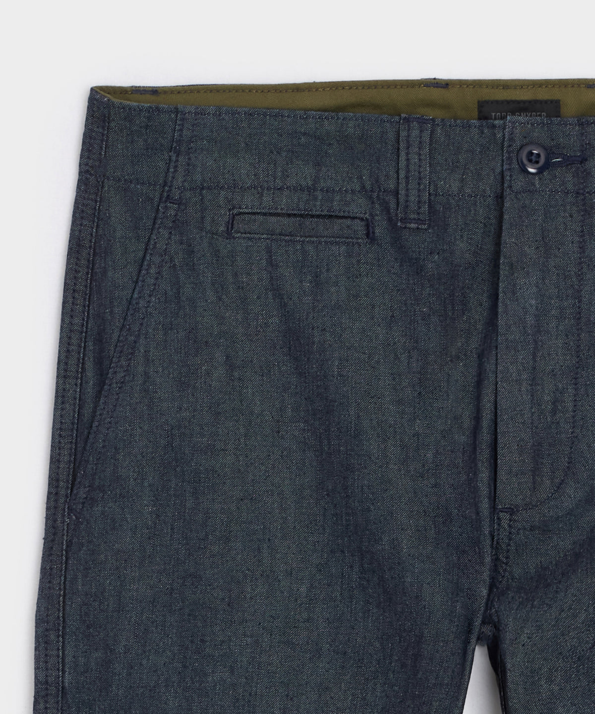 Straight Fit Chambray Favorite Pant