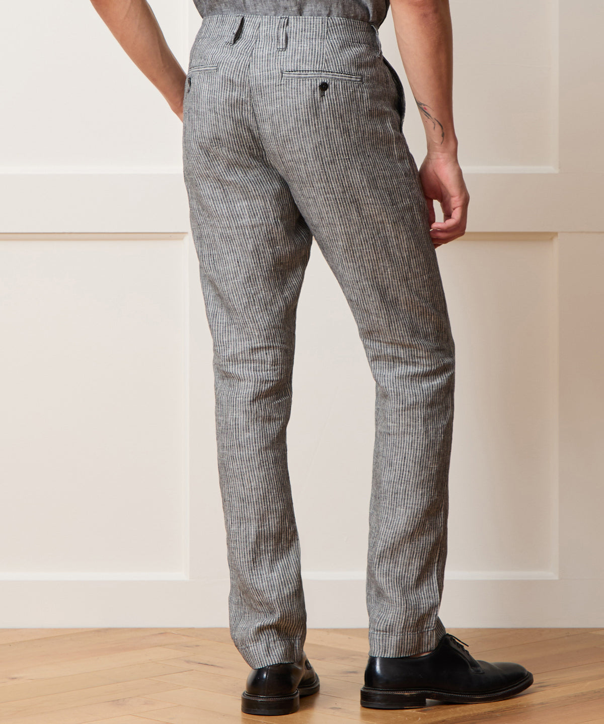 Straight Fit Linen Favorite Pant