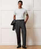 Italian Linen-Wool Officer Trouser