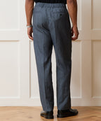 Italian Linen-Wool Officer Trouser