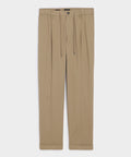 Flat lay of the Todd Snyder Italian Cotton Modern Chino in Khaki.