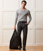 Italian Cotton-Linen Sutton Trouser