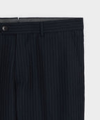 Italian Cotton-Linen Pinstripe Sutton Trouser