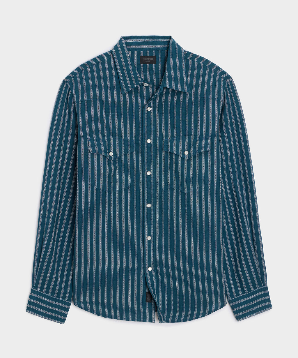 Linen Western Shirt