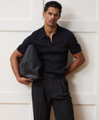 Cotton-Cashmere Sweater Polo
