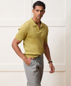Cotton-Cashmere Sweater Polo