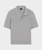 Cotton-Cashmere Sweater Polo