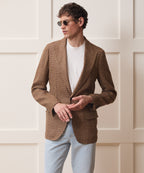 Italian Linen Houndstooth Sport Coat