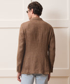 Italian Linen Houndstooth Sport Coat