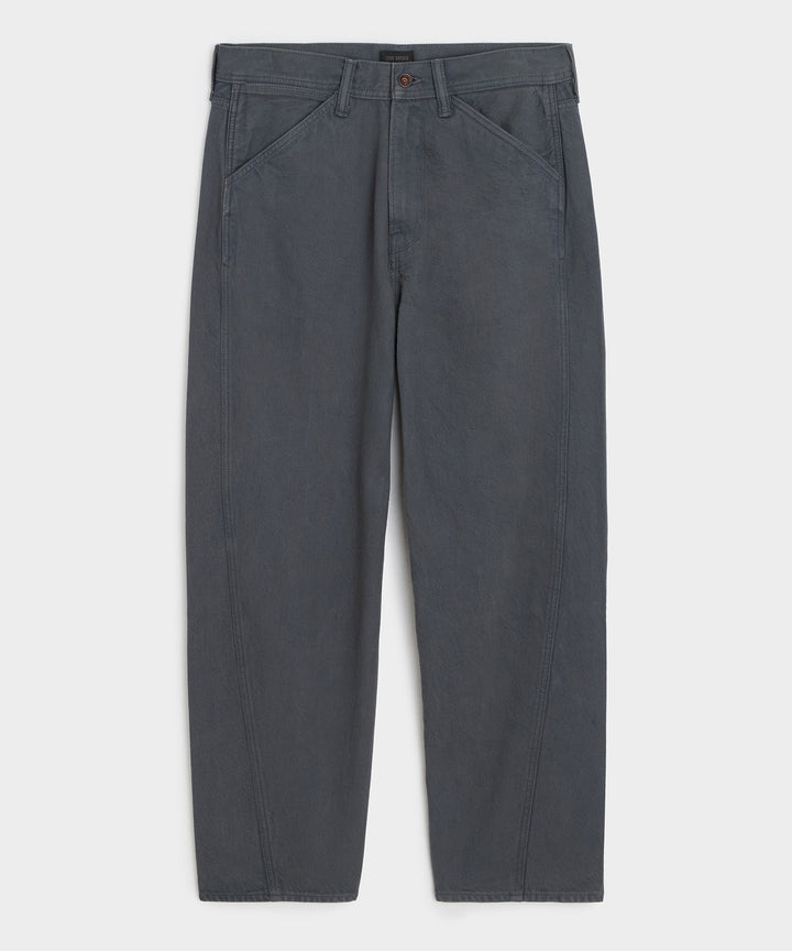 Relaxed Barrel Jean in Granite