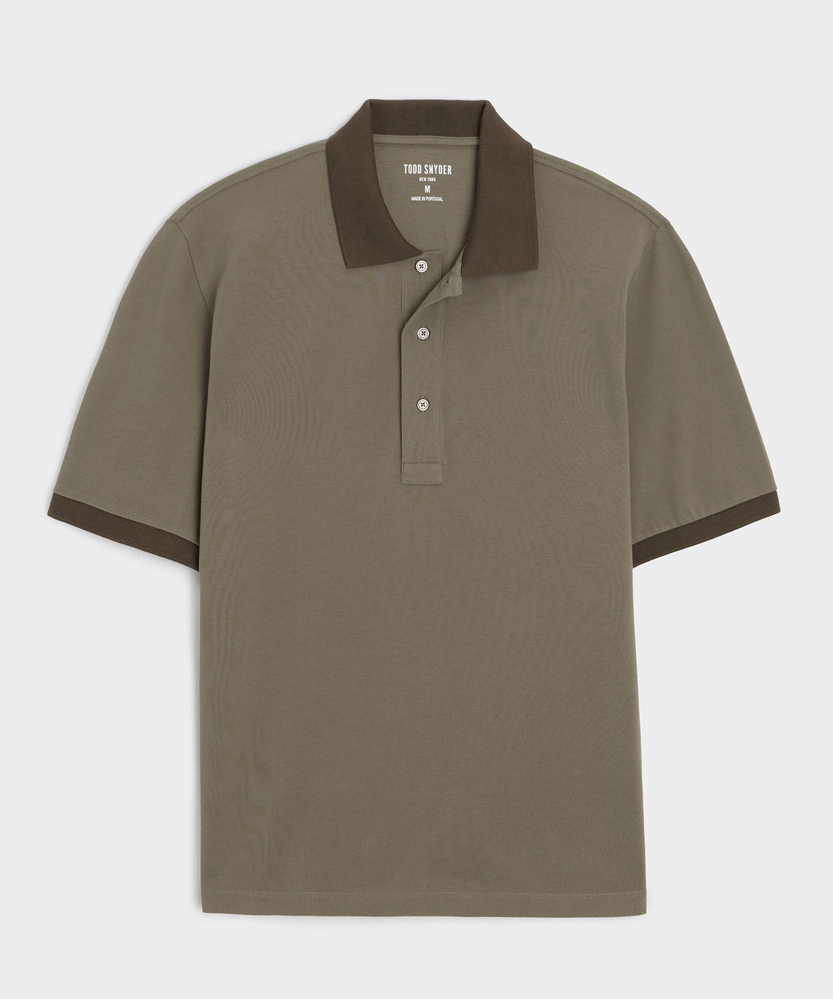 Cotton Pique Ringer Polo