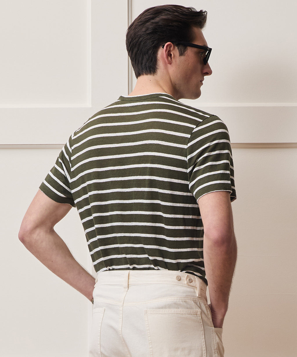 Linen Pocket Tee