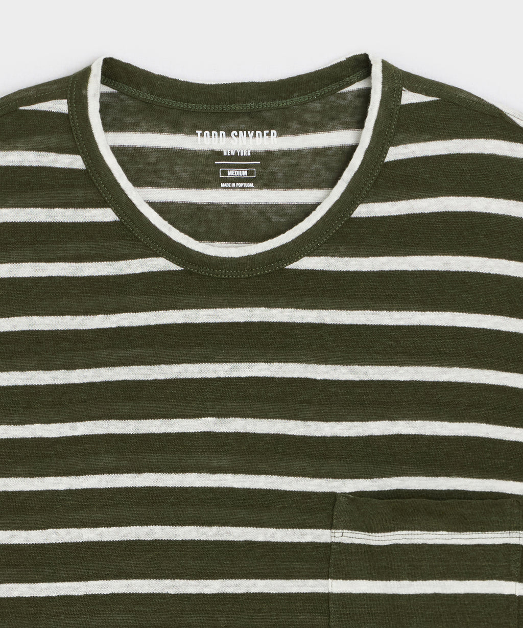 Linen Pocket Tee