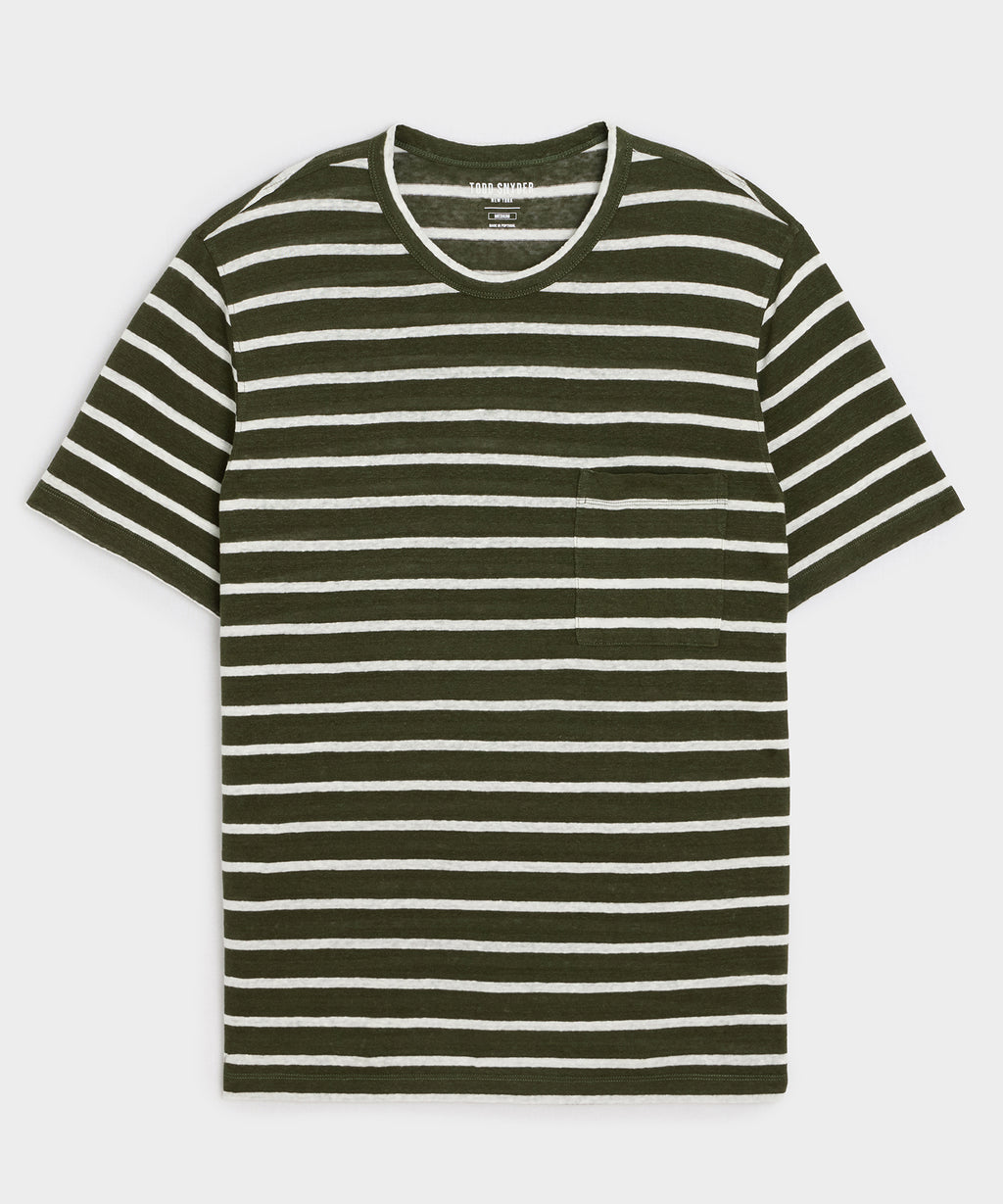 Linen Pocket Tee
