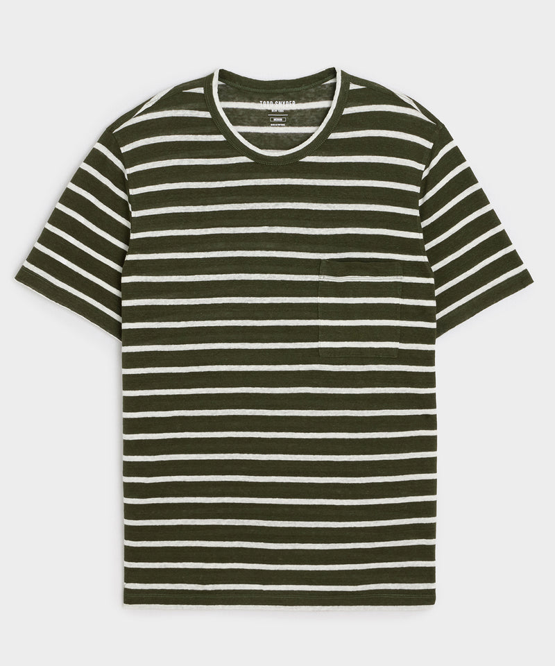 Linen Pocket Tee