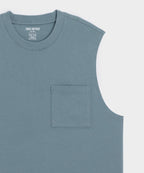 Boxy Jersey Muscle Tank