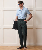 Italian Linen-Cotton Knit Shirt