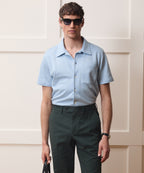 Italian Linen-Cotton Knit Shirt