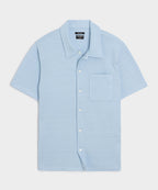 Italian Linen-Cotton Knit Shirt