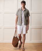 Italian Crosshatch Knit Shirt